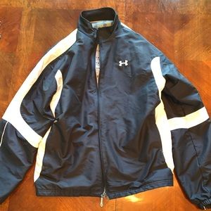 Under armor rain/wind jacket